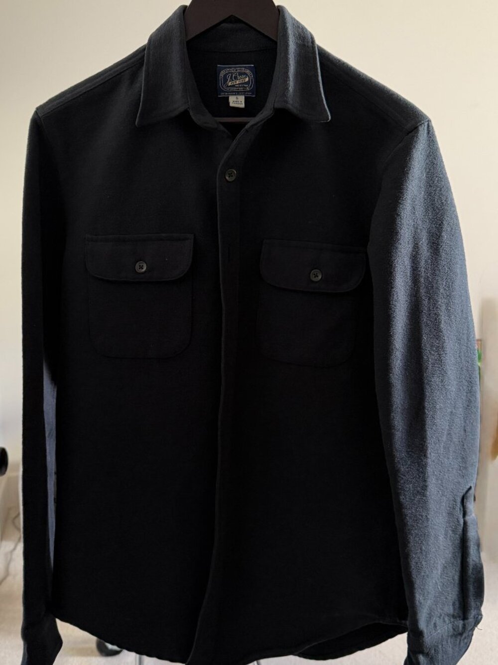 JCrew Navy Overshirt